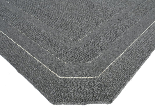Tuross Grey Wool Rug