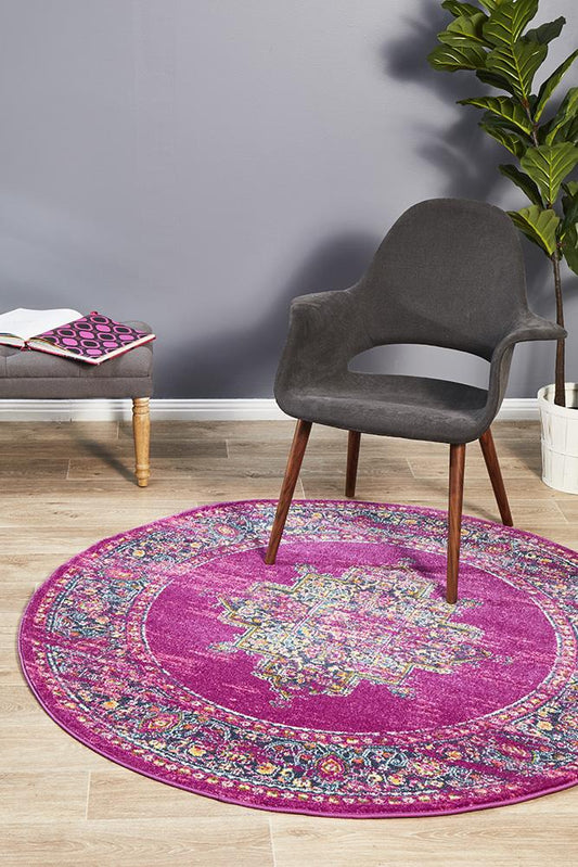 Dorrigo Fuchsia Pink Rug
