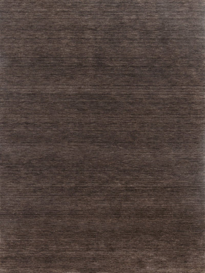 Maldon Dark Brown Wool Rug