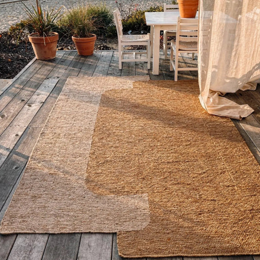 Bangalow Brown Jute Rug