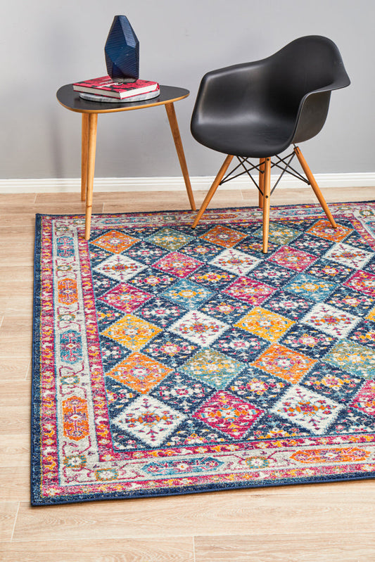 Ulladulla Navy Multicolor Rug