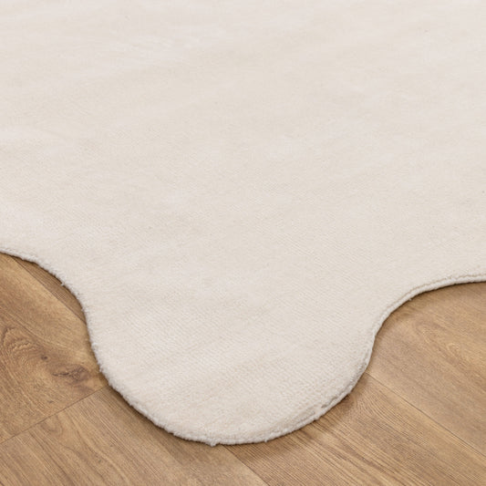 Wooli Ivory Round Rug