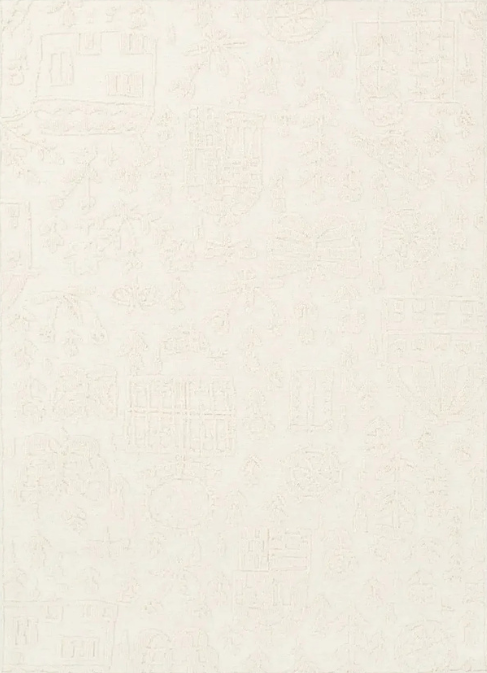Kenilworth Ivory Wool Kids Rug