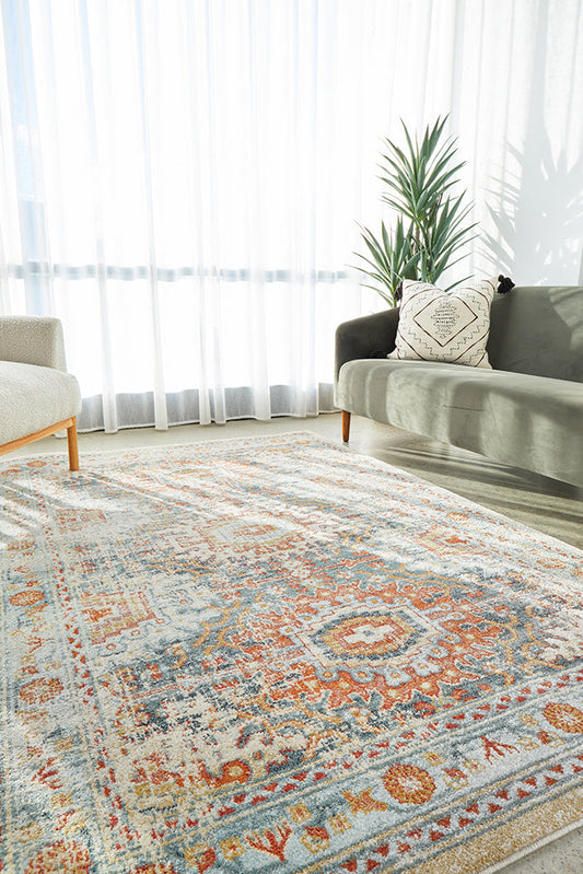 Merimbula Blue Multicolor Rug