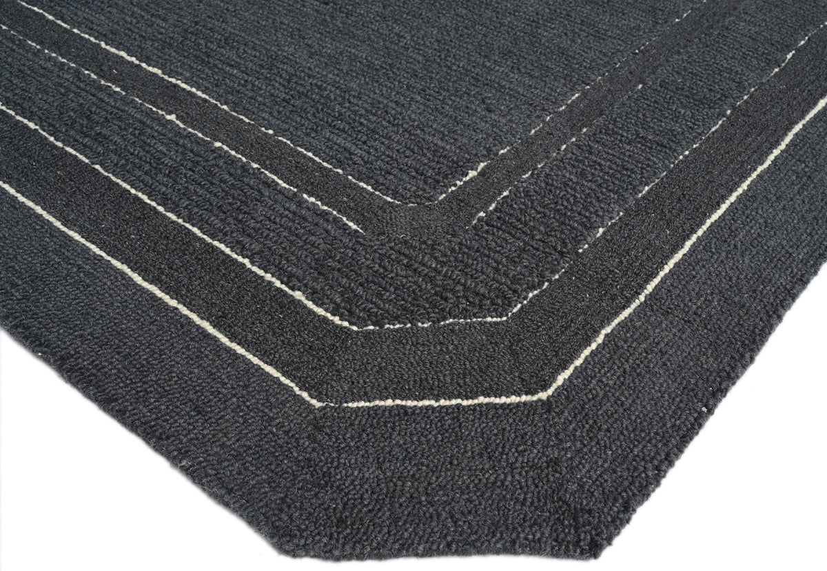 Tuross Navy Wool Rug