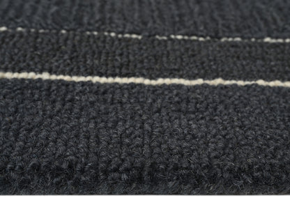 Tuross Navy Wool Rug