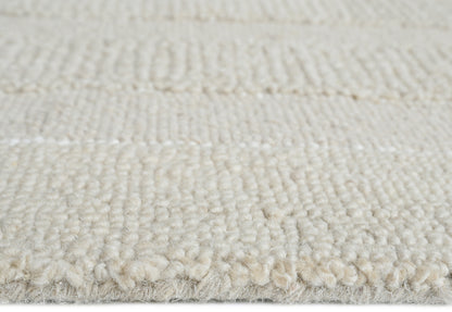 Tuross Beige Wool Rug