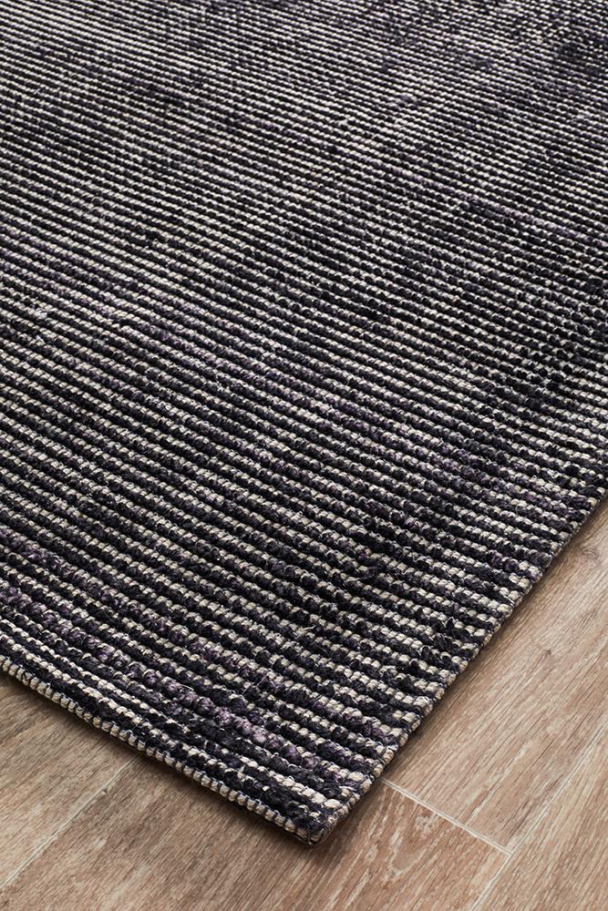 Killcare Black Cotton Rug