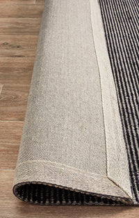 Killcare Black Cotton Rug
