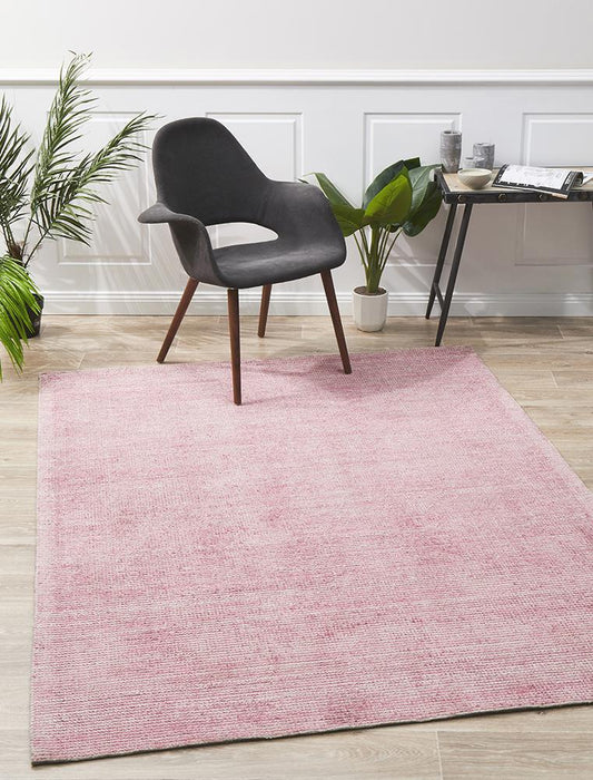 Killcare Rose Pink Cotton Rug