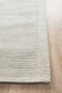 Killcare Sky Silver Cotton Rug
