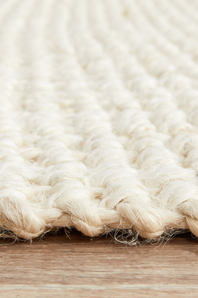 Gerringong Paperbark Natural Jute & Cotton Runner Rug