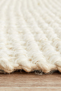 Gerringong Paperbark Natural Jute & Cotton Runner Rug