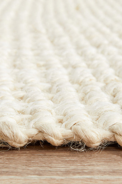 Gerringong Paperbark Natural Jute & Cotton Runner Rug