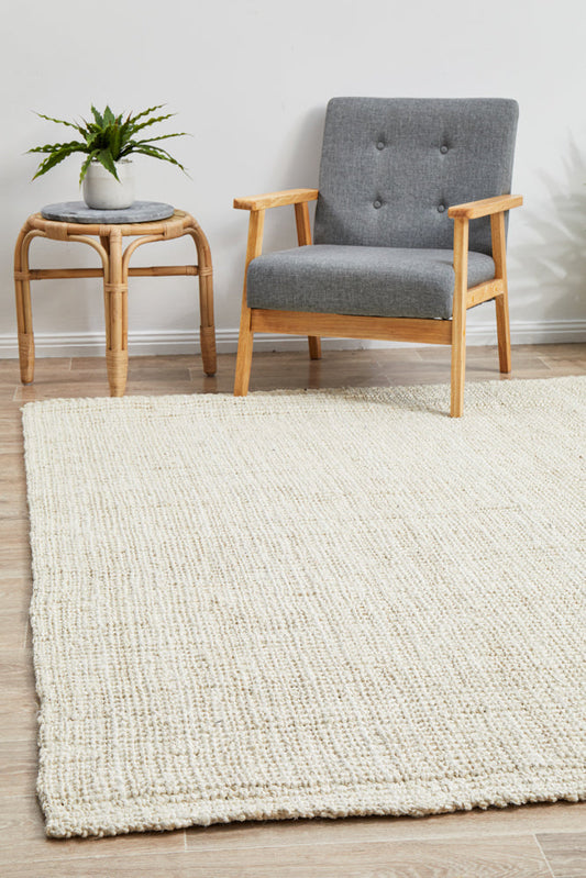 Gerringong Chaff Natural Jute & Cotton Rug