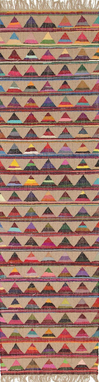 Gerringong Multicolor Jute & Cotton Runner Rug