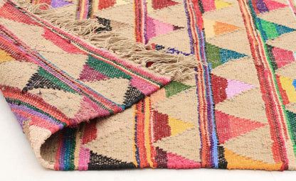 Gerringong Multicolor Jute & Cotton Runner Rug