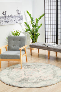 Kiama Grey Round Rug