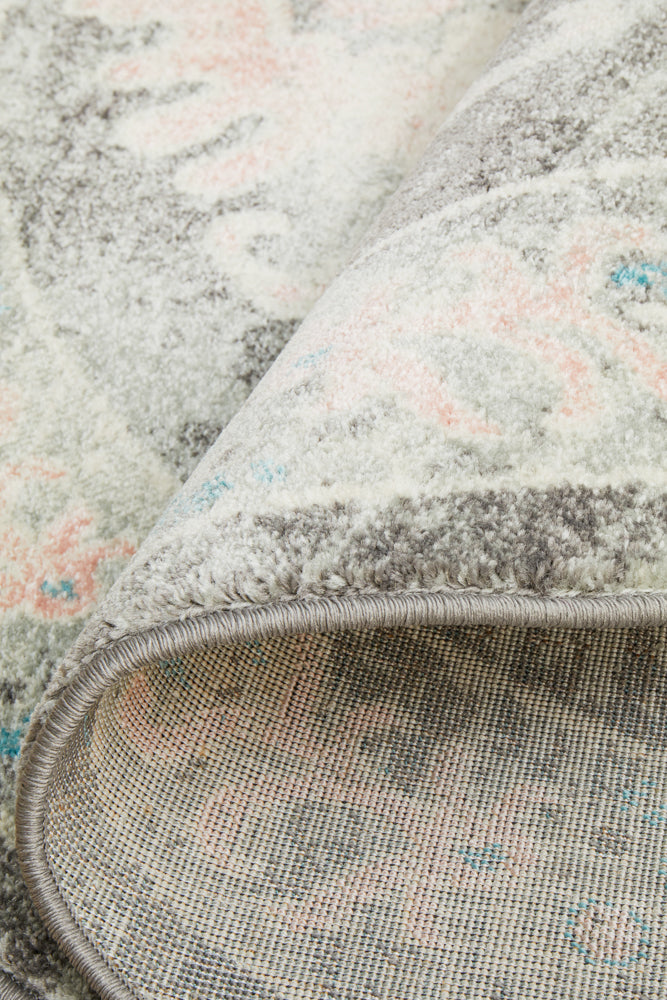 Kiama Grey Round Rug
