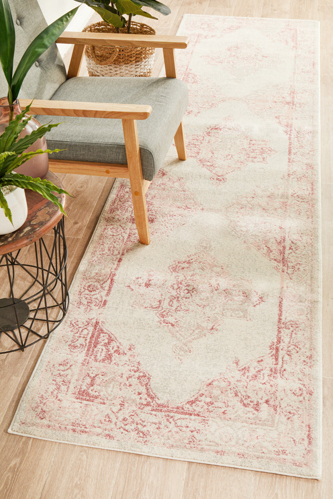 Kiama Rose Pink Runner Rug