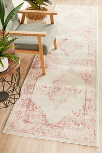 Kiama Rose Pink Runner Rug