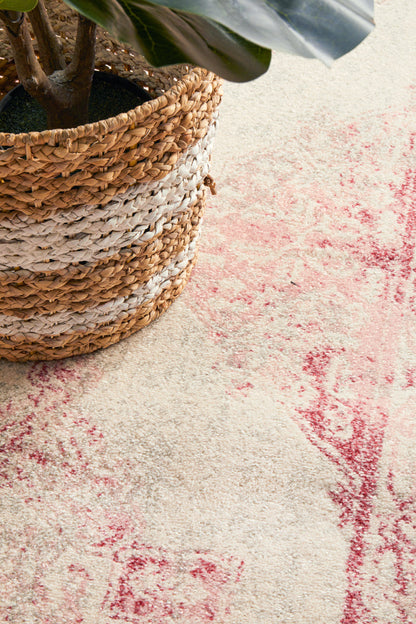 Kiama Rose Pink Runner Rug