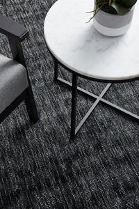Injidup Black Rug