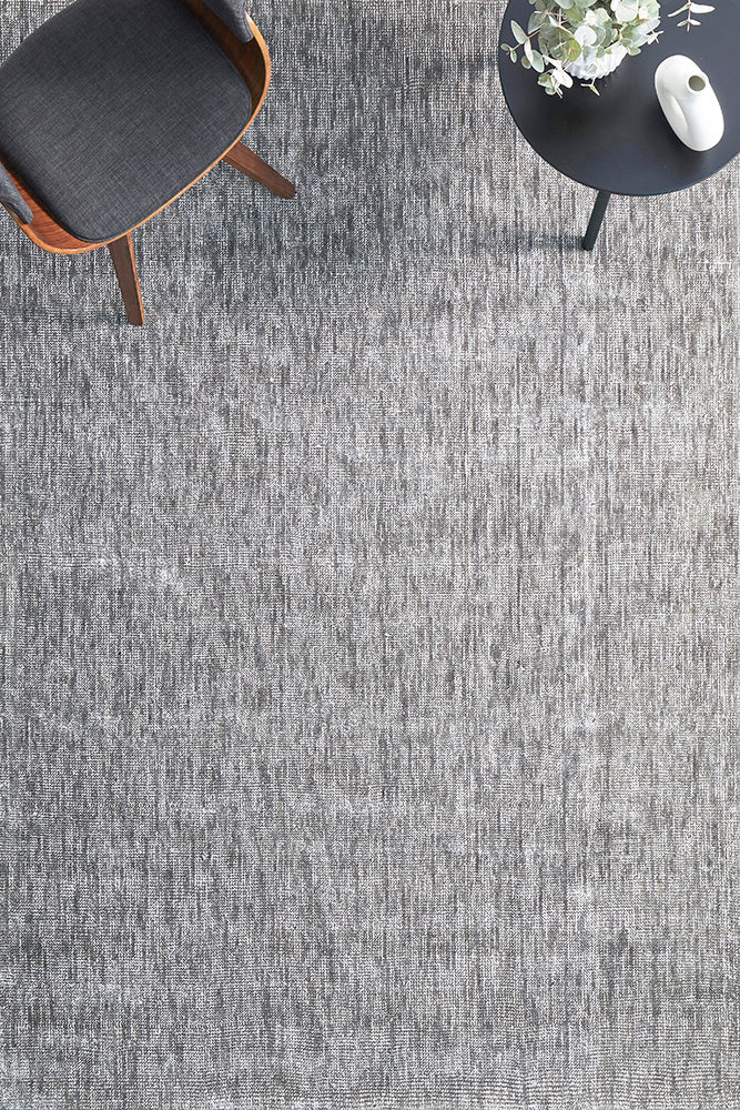 Injidup Stone Silver Rug