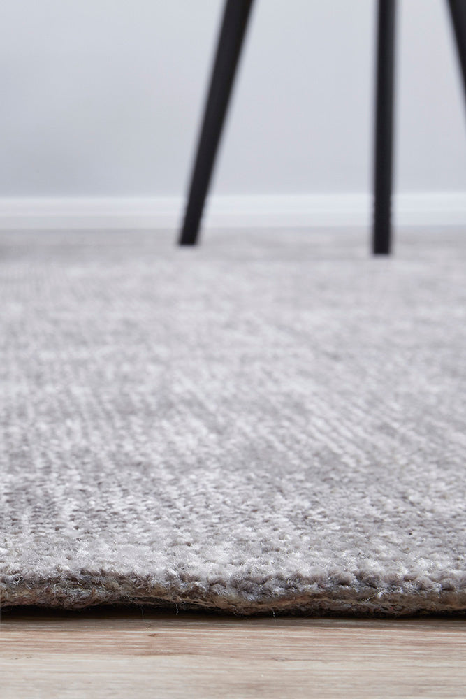 Injidup Stone Silver Rug