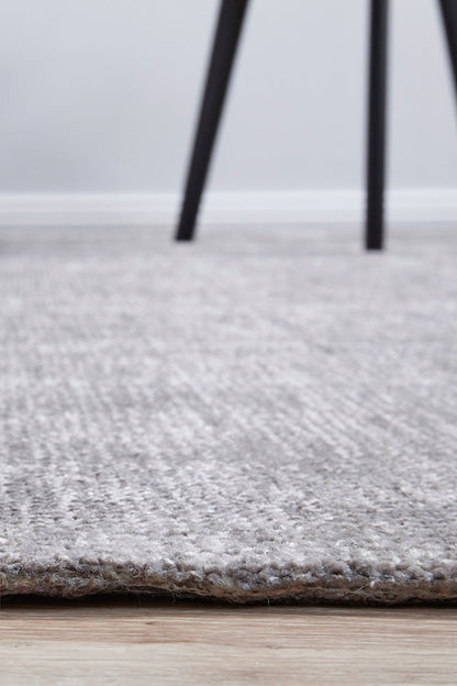 Injidup Stone Silver Rug