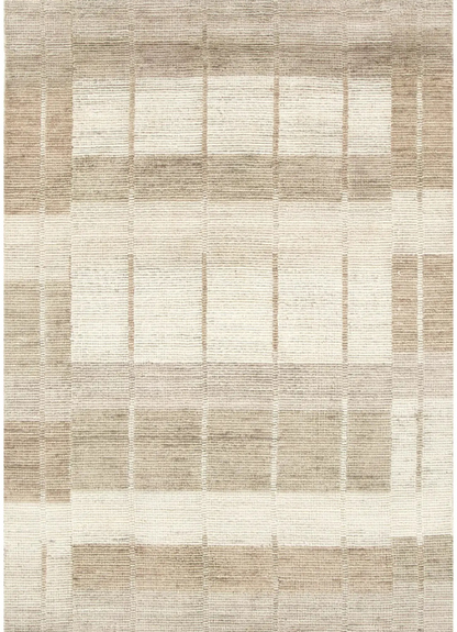 Albany Beige & Brown Wool Rug