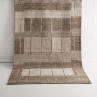 Albany Beige & Brown Wool Rug