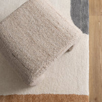 Aldgate Ivory & Brown Wool Rug