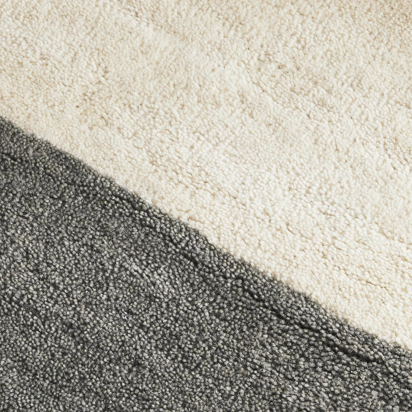 Aldgate Ivory & Brown Wool Rug