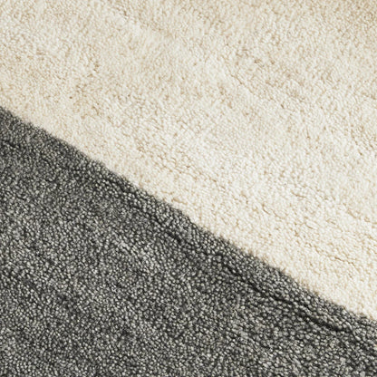 Aldgate Ivory & Brown Wool Rug