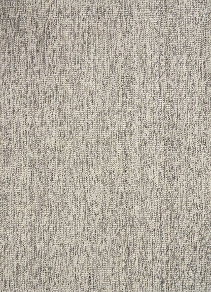 Ash Silver Wool & Jute Rug