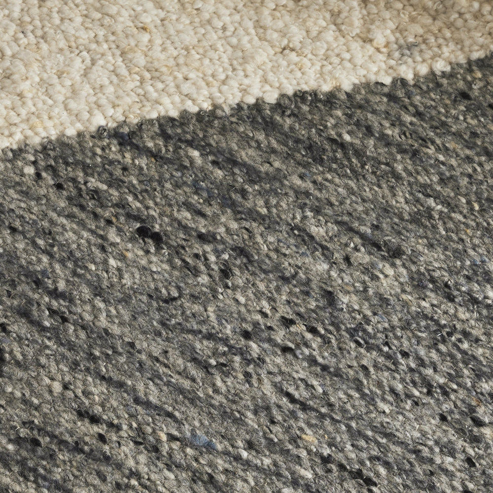 Aspendale Ivory & Grey Wool Rug
