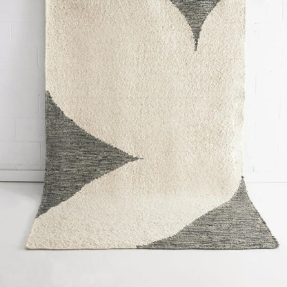 Aspendale Ivory & Grey Wool Rug