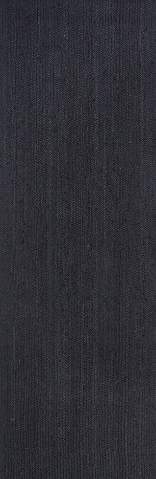 Bawley Black Jute Runner Rug