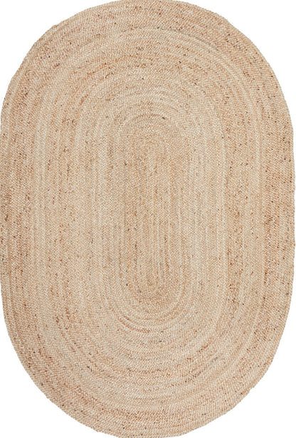 Bawley Natural Jute Oval Rug