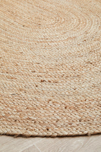 Bawley Natural Jute Oval Rug
