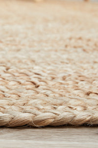 Bawley Natural Jute Oval Rug