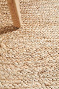 Bawley Natural Jute Oval Rug