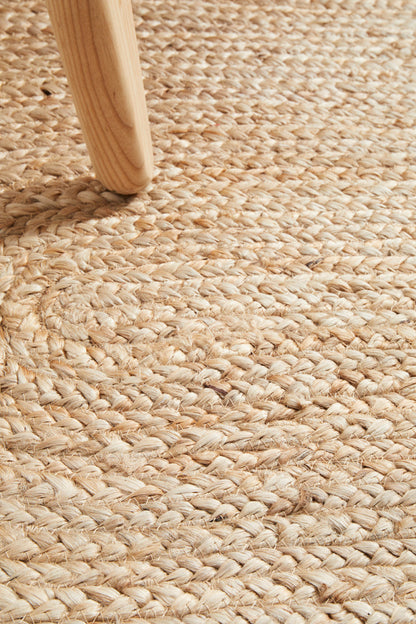 Bawley Natural Jute Oval Rug