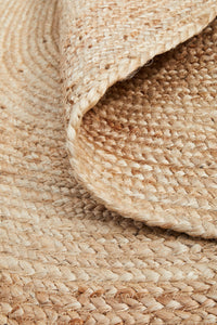 Bawley Natural Jute Oval Rug