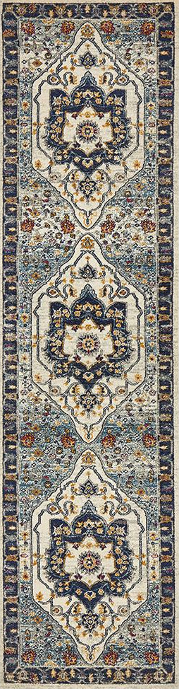 Dorrigo Harbour Blue Runner Rug