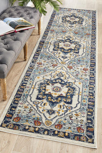 Dorrigo Harbour Blue Runner Rug