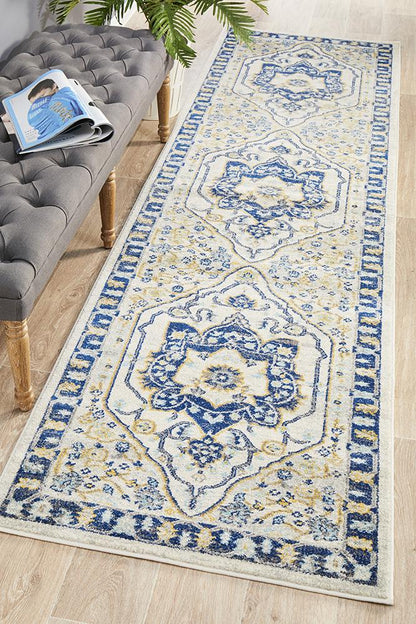Dorrigo Ink Navy Runner Rug