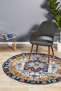 Dorrigo Rust Round Rug