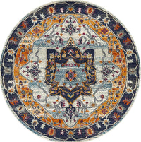 Dorrigo Rust Round Rug